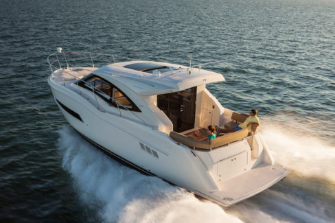 Carver C37 Running Back View Image