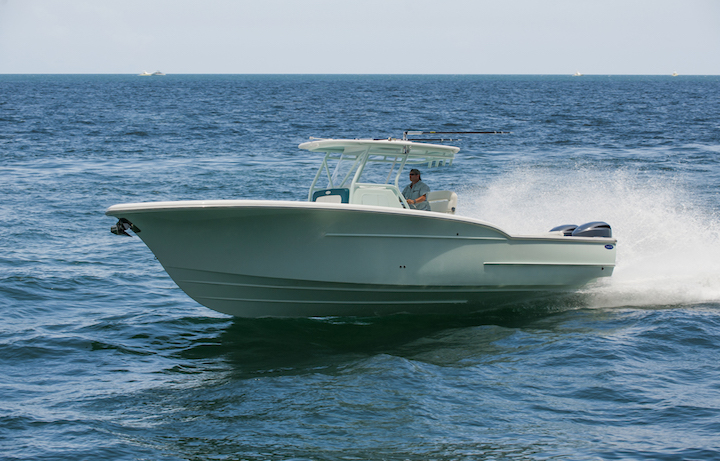 Buddy Davis 34 CC Running Side View