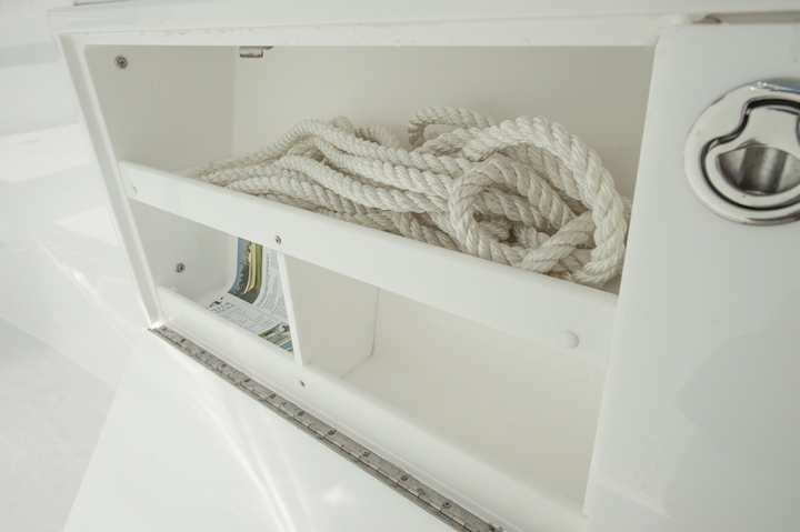 Buddy Davis 34 CC Starboard Storage