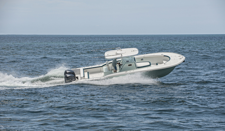 Buddy Davis 34 CC Running Right Turn