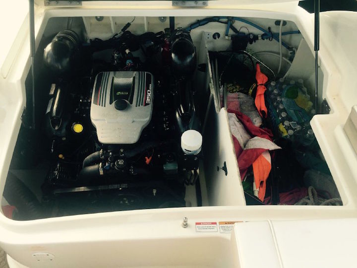 Sea Ray 240 Sundeck 2011 Engine Compartment