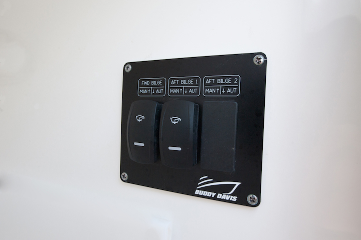 Buddy Davis 28 CC Bilge Switch Panel